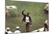 Wayne Collett after Winning Men's 400-Meter Race at 1972 Summer Olympic Games in Munich, Germany-John Dominis-Mounted Photographic Print