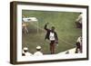 Wayne Collett after Winning Men's 400-Meter Race at 1972 Summer Olympic Games in Munich, Germany-John Dominis-Framed Photographic Print