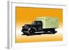 Wayne Dairy Truck-null-Framed Art Print