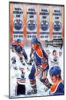 Wayne Gretzky - Banners-Trends International-Mounted Poster