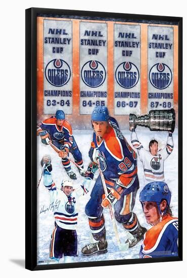 Wayne Gretzky - Banners-Trends International-Framed Poster