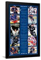 Wayne Gretzky - Stats-Trends International-Framed Poster