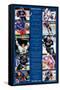 Wayne Gretzky - Stats-Trends International-Framed Stretched Canvas