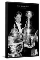 Wayne Gretzky - Trophies-Trends International-Framed Poster