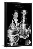 Wayne Gretzky - Trophies-Trends International-Framed Poster