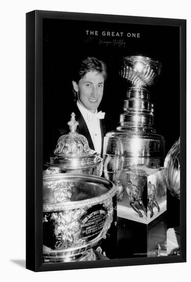 Wayne Gretzky - Trophies-Trends International-Framed Poster