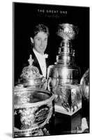 Wayne Gretzky - Trophies-Trends International-Mounted Poster