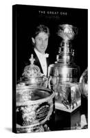 Wayne Gretzky - Trophies-Trends International-Stretched Canvas