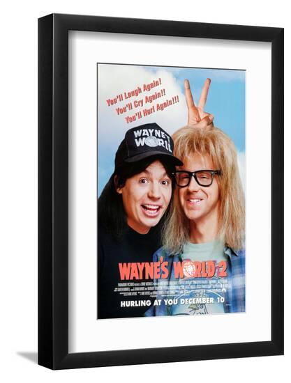 Wayne's World 2 [1993], directed by STEPHEN SURJIK.--Framed Photographic Print