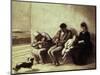 Wayside Railway Station-Honore Daumier-Mounted Giclee Print