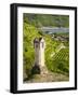 Wayside Shrine Near Old Town Gate Rote Tor in the Village Spitz, in the Vineyards of the Wachau-Martin Zwick-Framed Photographic Print