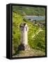 Wayside Shrine Near Old Town Gate Rote Tor in the Village Spitz, in the Vineyards of the Wachau-Martin Zwick-Framed Stretched Canvas