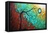 Wayward Ends-Megan Aroon Duncanson-Framed Stretched Canvas