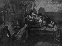 Opium Smoking in the East End of London, 1874-WB Murrey-Giclee Print