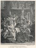 King Louis IX Founding the Sorbonne-WB Witte-Mounted Art Print