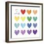 WC Hearts-Erin Clark-Framed Premium Giclee Print