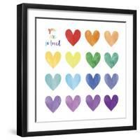 WC Hearts-Erin Clark-Framed Premium Giclee Print