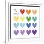 WC Hearts-Erin Clark-Framed Giclee Print