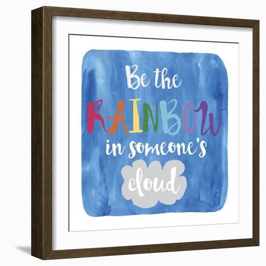 WC Rainbow-Erin Clark-Framed Giclee Print