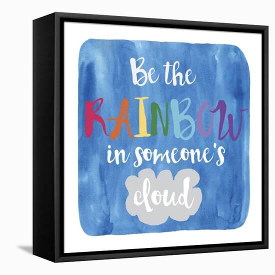 WC Rainbow-Erin Clark-Framed Stretched Canvas