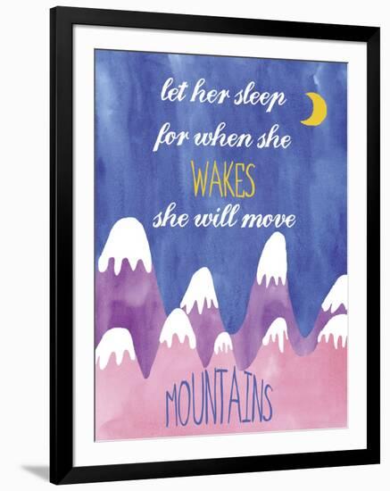 WC Sleep-Erin Clark-Framed Giclee Print