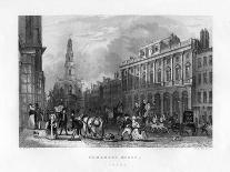 Cheapside and Bow Church, London, 19th Century-WE Albutt-Mounted Giclee Print