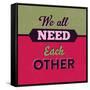 We All Need Each Other 1-Lorand Okos-Framed Stretched Canvas