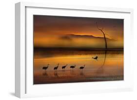 We Are Here Waiting For You-Shenshen Dou-Framed Giclee Print