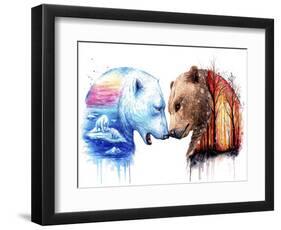 We are in this together-JoJoesArt-Framed Giclee Print