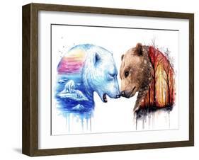 We are in this together-JoJoesArt-Framed Giclee Print