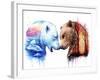 We are in this together-JoJoesArt-Framed Giclee Print