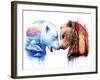 We are in this together-JoJoesArt-Framed Giclee Print