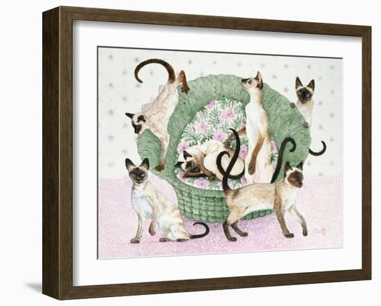 We are Siamese If You Please-Pat Scott-Framed Giclee Print