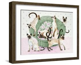 We are Siamese If You Please-Pat Scott-Framed Giclee Print