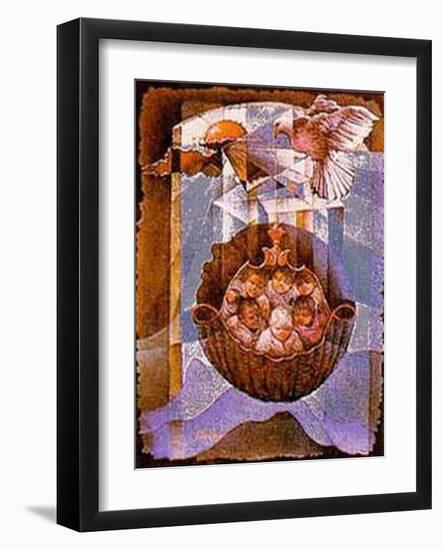 We Are the World-Lyonel Laurenceau-Framed Art Print