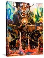 We Are Tigers-Shark Toof-Stretched Canvas