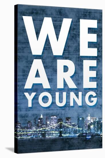 We Are Young Skyline Music Poster-null-Stretched Canvas