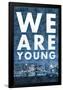 We Are Young Skyline Music-null-Framed Poster