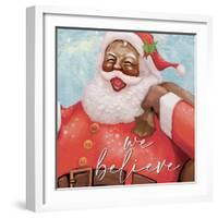 We Believe Santa v2-Kim Allen-Framed Art Print