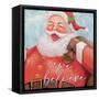 We Believe Santa-Kim Allen-Framed Stretched Canvas