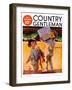 "We Bin Awful Good," Country Gentleman Cover, December 1, 1936-Henry Hintermeister-Framed Giclee Print