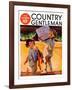 "We Bin Awful Good," Country Gentleman Cover, December 1, 1936-Henry Hintermeister-Framed Giclee Print