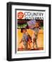 "We Bin Awful Good," Country Gentleman Cover, December 1, 1936-Henry Hintermeister-Framed Premium Giclee Print