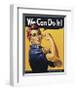 We Can Do It!-J^ Howard Miller-Framed Giclee Print