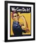 We Can Do It!-J^ Howard Miller-Framed Giclee Print