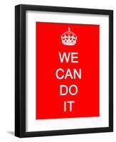 We Can Do It-null-Framed Art Print