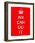 We Can Do It-null-Framed Art Print