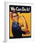 We Can Do It!-J^H^ Miller-Framed Art Print