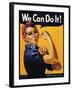 We Can Do It!-J^H^ Miller-Framed Art Print