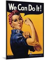 We Can Do It!-J^H^ Miller-Mounted Art Print